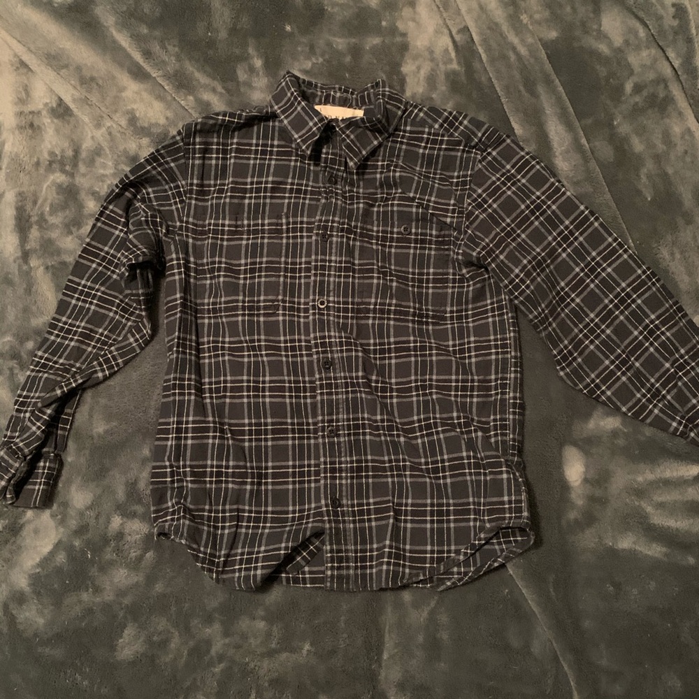 Boys plaid shirt